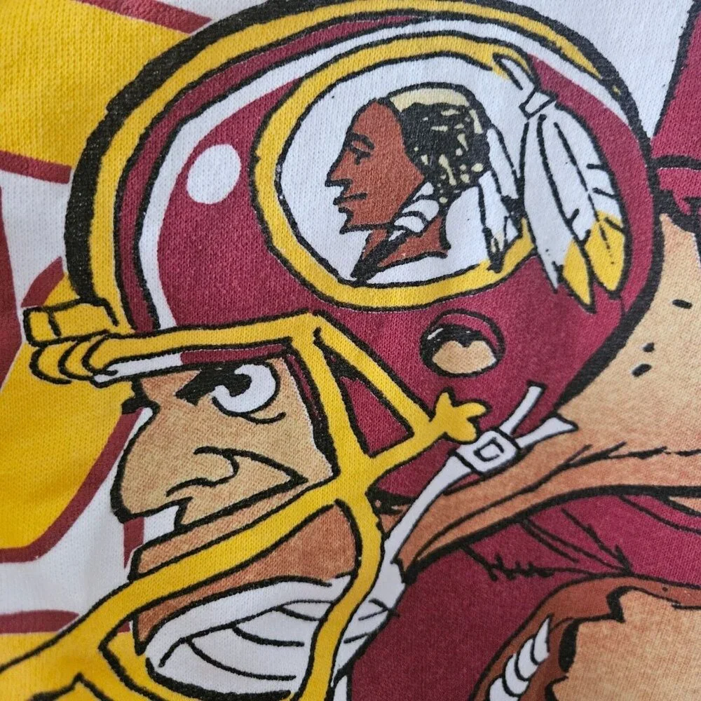 Vintage 80s J. Lachey #79 Signed Washington Redskins NFL J Davis Caricature - Picture 9 of 10